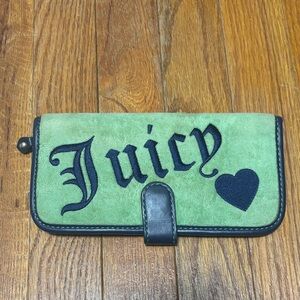 Very Rare Vintage Juicy Couture 2000s Green makeup brush holder